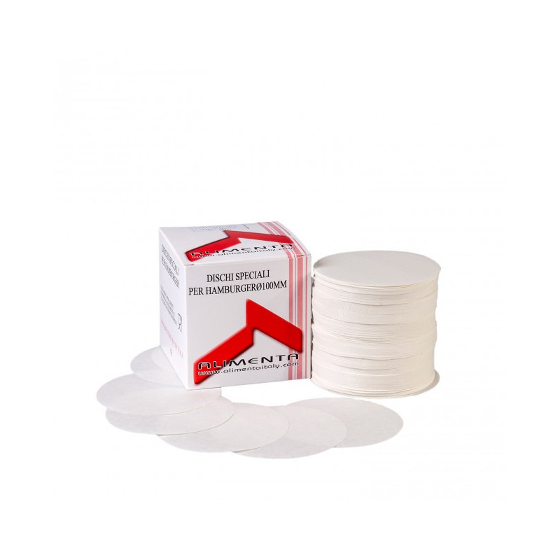 Disco de papel Diámetro 100 mm Blanco 500 gr.